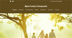 Desktop Screenshot of myintfamilychiropractic.com